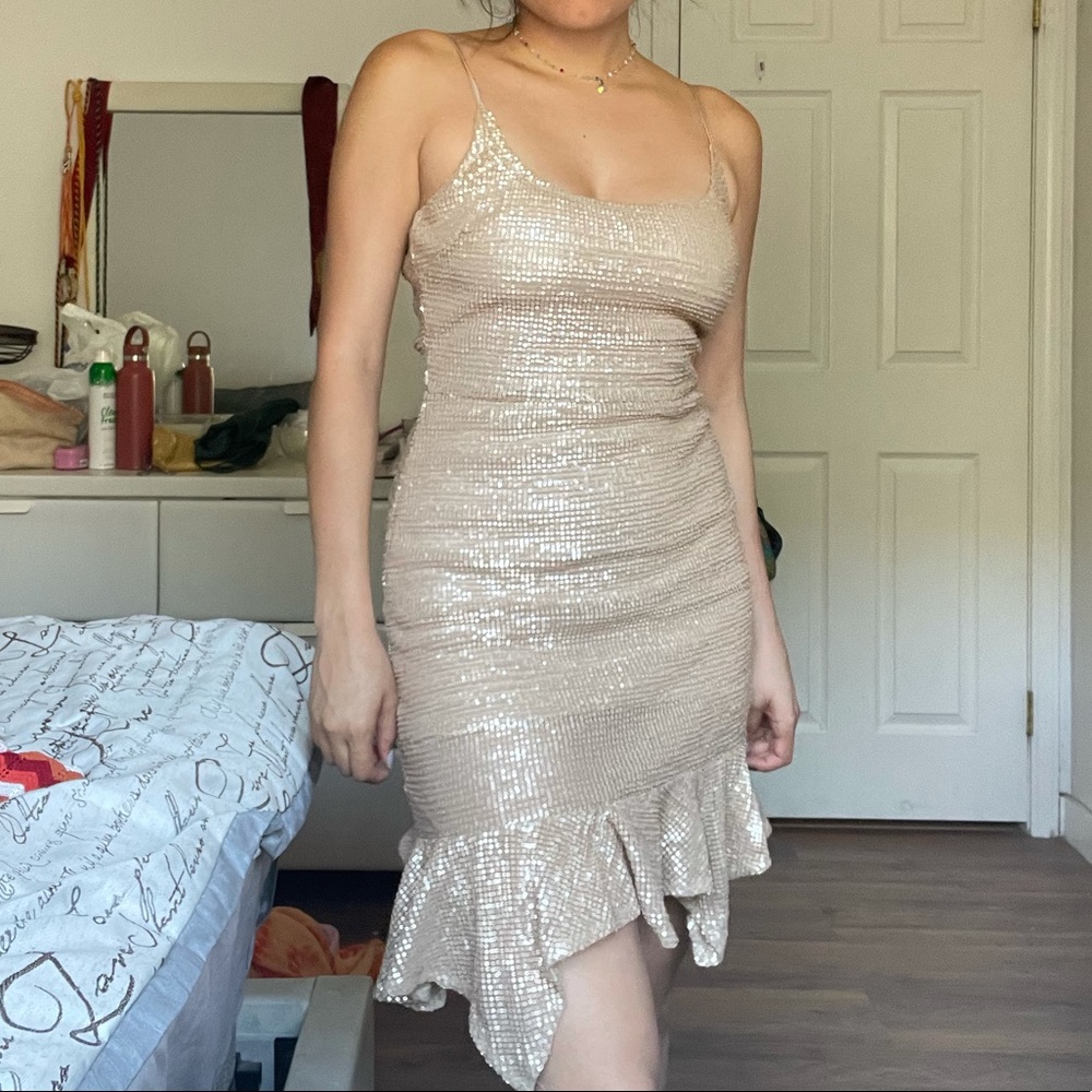 sequin dress